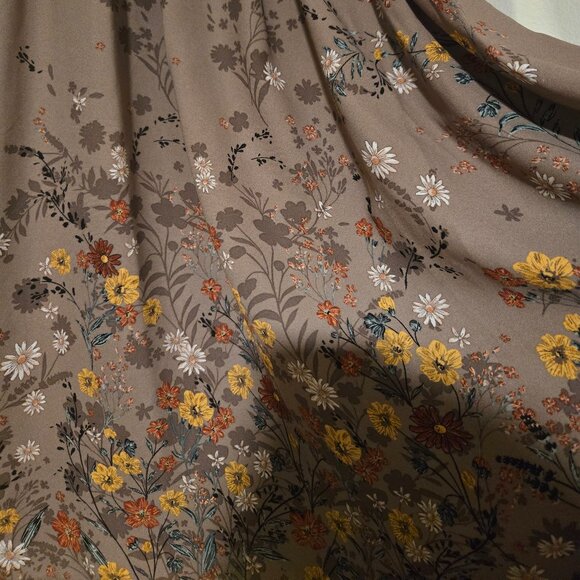 Maurices long sleeve floral dress, size XL - Picture 3 of 5